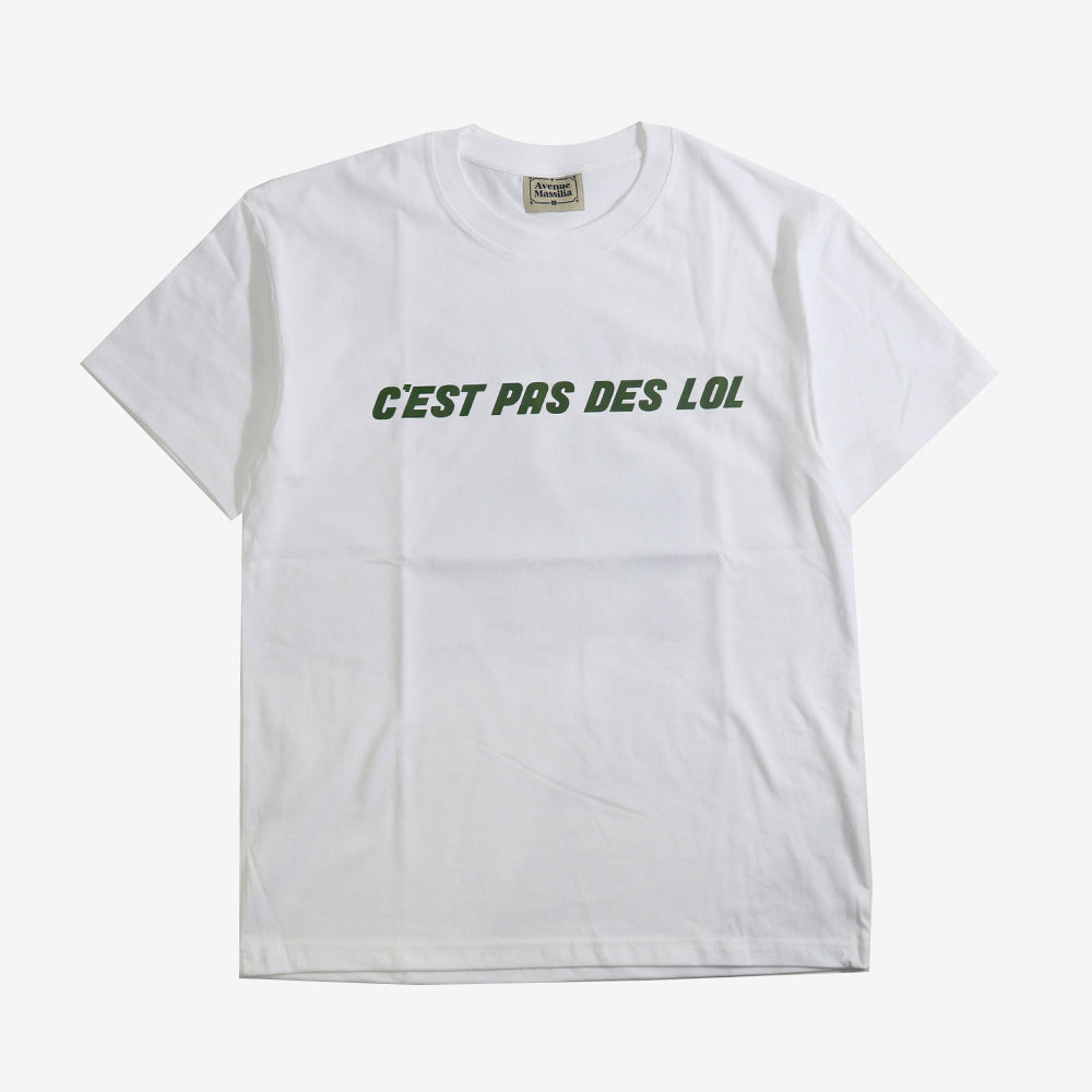 T-shirt "C'est pas des lol"