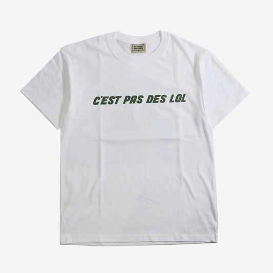 T-shirt "C'est pas des lol"