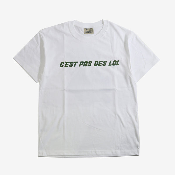 T-shirt "C'est pas des lol"