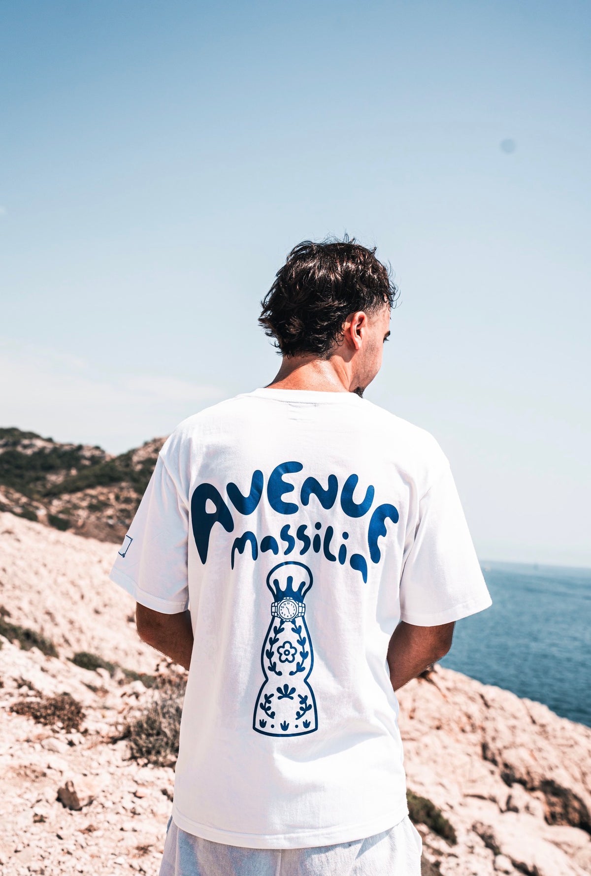 T-shirt "MASSILIA AZUL"