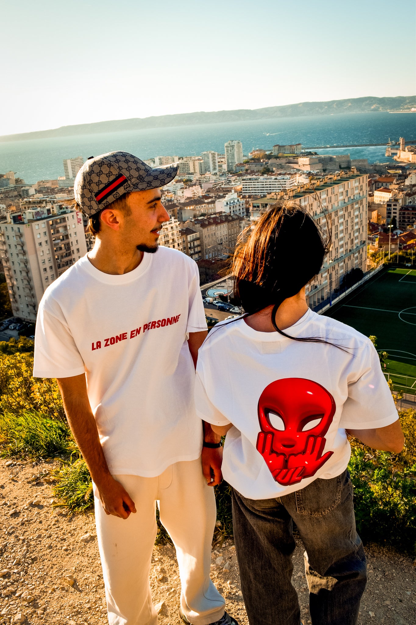 T-shirt "La zone en personne"