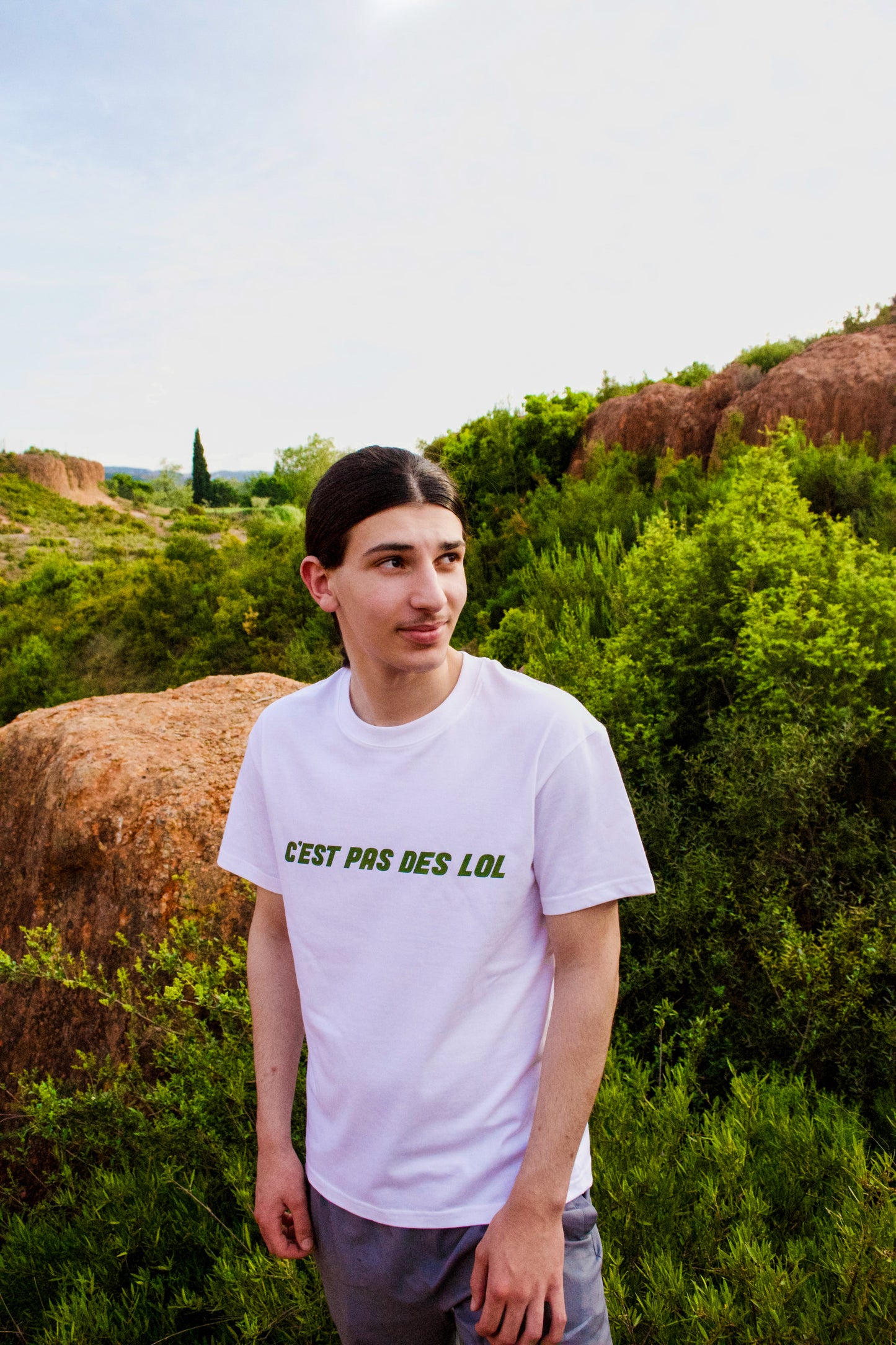 T-shirt "C'est pas des lol"