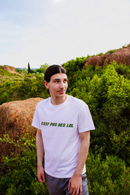 T-shirt "C'est pas des lol"